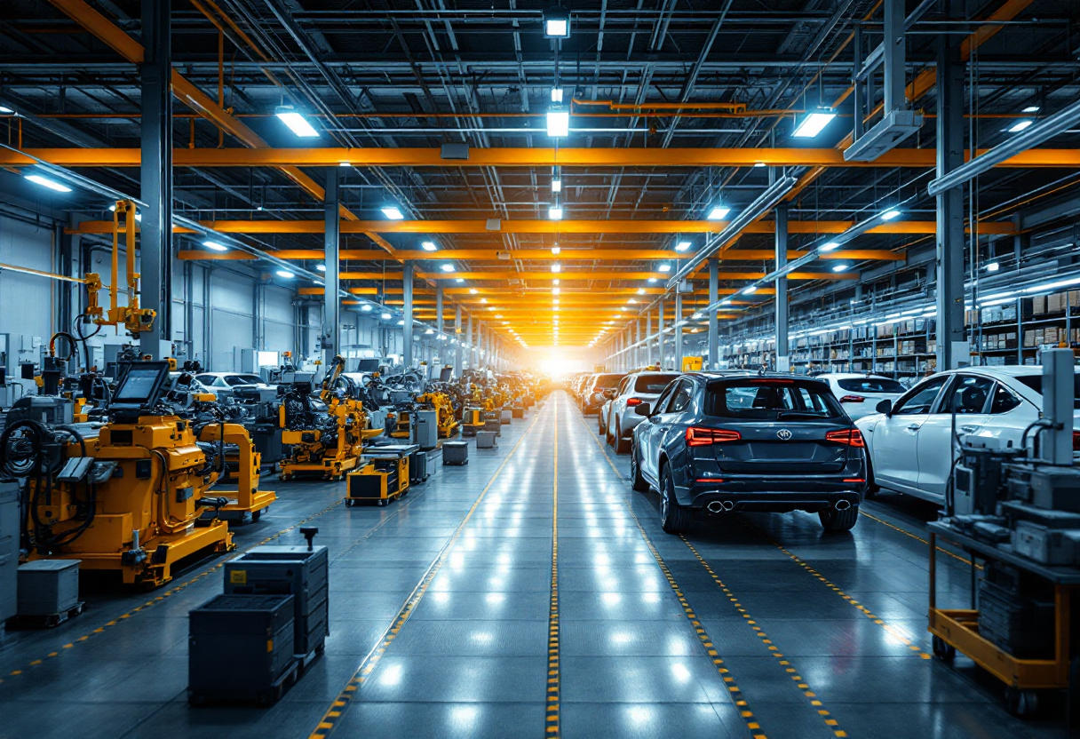 Analisi del costo del lavoro nell'industria auto globale