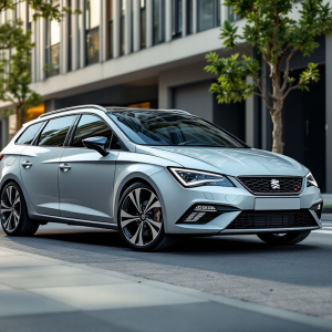 Cupra Leon Sportstourer e-Hybrid in movimento