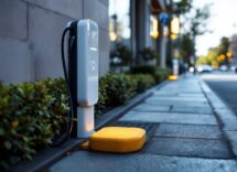 Curb Charger di Rheinmetall per ricarica veicoli elettrici