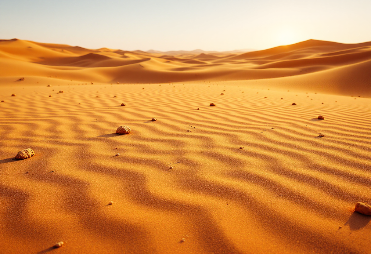 Defender Dakar D7X-R in azione nel deserto