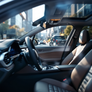 Interni auto moderni con design innovativo e comfort
