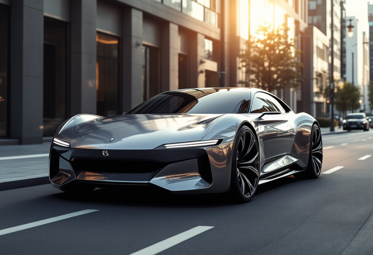 Auto elettrica Exlantix di Chery pronta per il mercato europeo