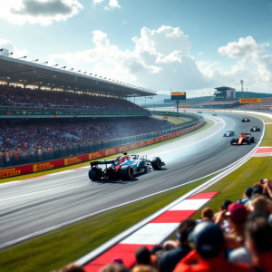Immagine del film F1 che esplora velocità e innovazione