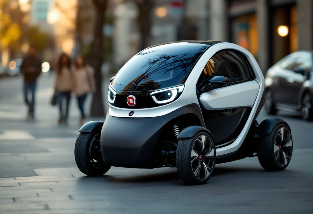 Fiat Tris, nuovo veicolo elettrico per la città