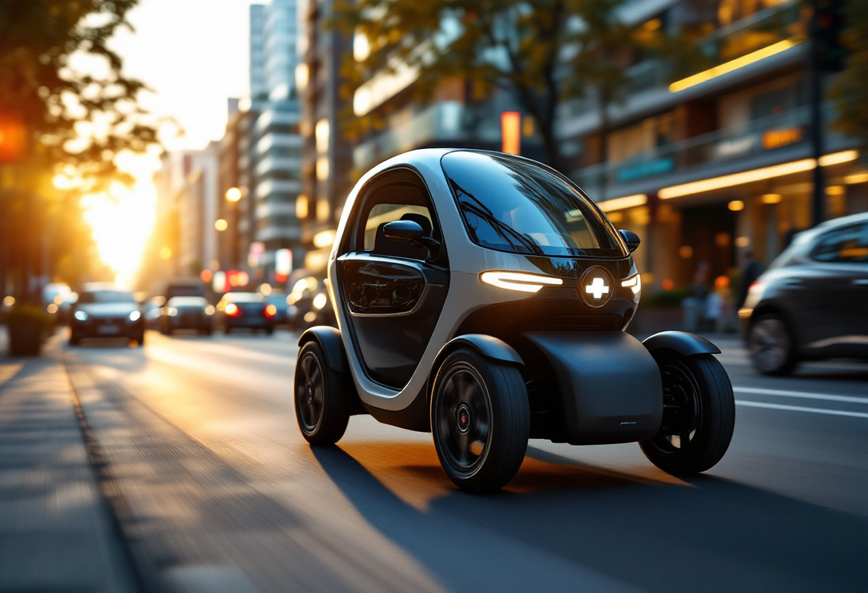Fiat Tris, il nuovo motocarro elettrico in azione