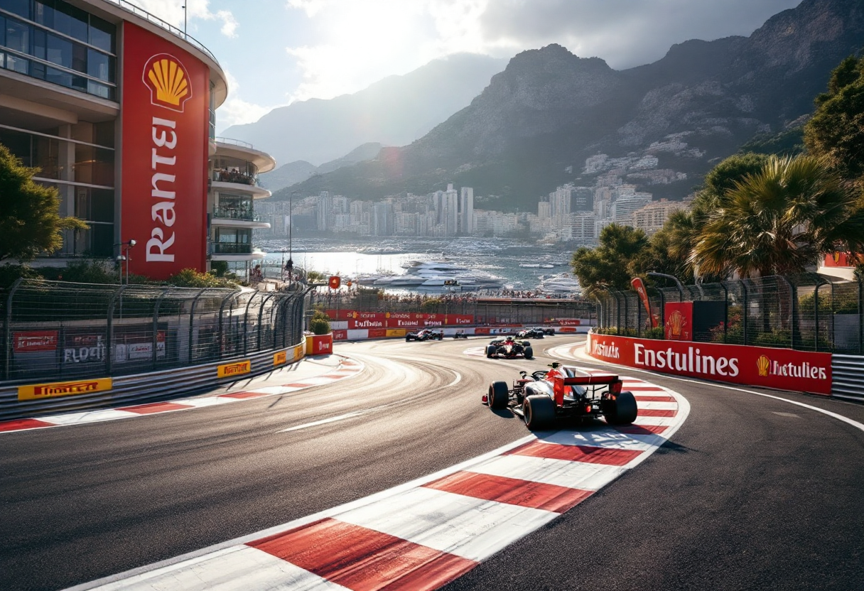 L'immagine mostra Norris vincitore al GP di Monaco 2025