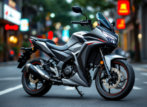 Honda CB125F 2026 in primo piano con nuove caratteristiche