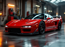 Honda NSX-R del 2002 in esposizione all'asta