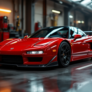 Honda NSX-R del 2002 in esposizione all'asta