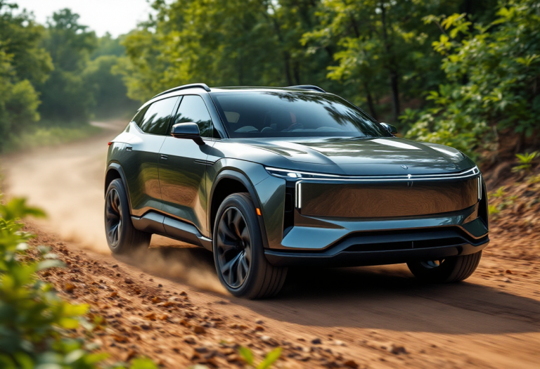 Hyundai Inster Cross in un paesaggio offroad