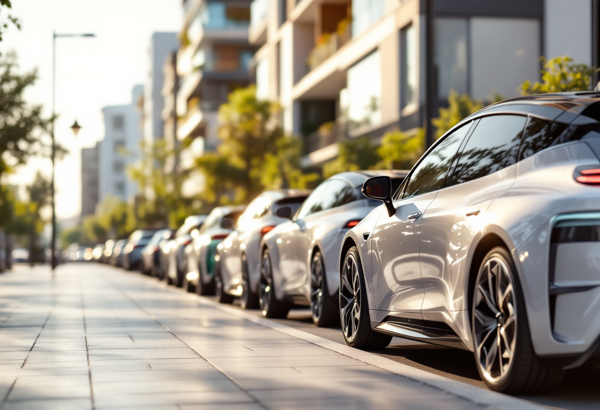 Auto elettriche con incentivi del governo italiano