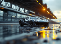 Mercedes-AMG GT coinvolta in un incidente a Sepang