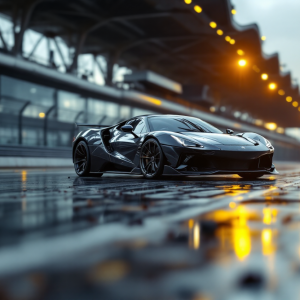 Mercedes-AMG GT coinvolta in un incidente a Sepang