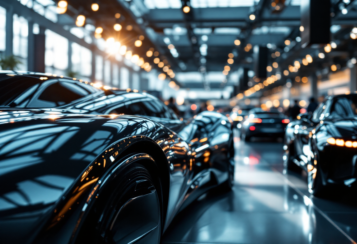 Auto innovative esposte al Salone di Shanghai 2025
