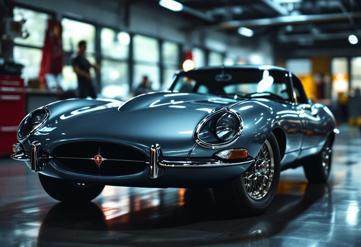 Restomod della Jaguar E-Type progettata da Ian Callum