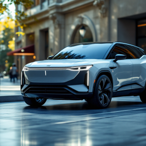 KGM Torres EVX, il primo SUV elettrico coreano in movimento