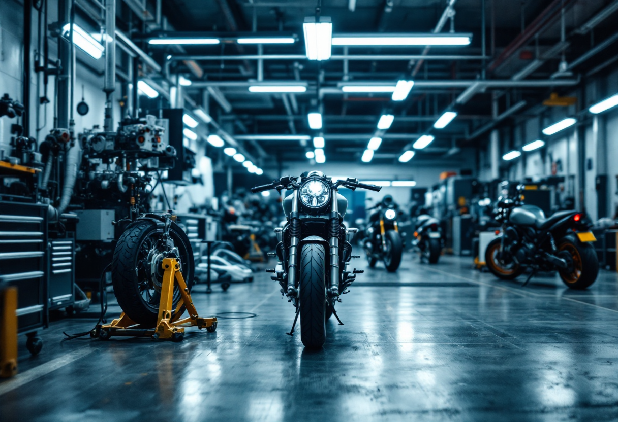 Logo KTM e Bajaj che simboleggiano una nuova partnership