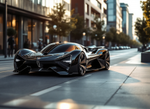 Hypercar italiana Katla di Giamaro Automobili in esposizione