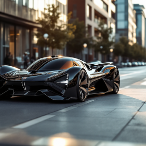 Hypercar italiana Katla di Giamaro Automobili in esposizione