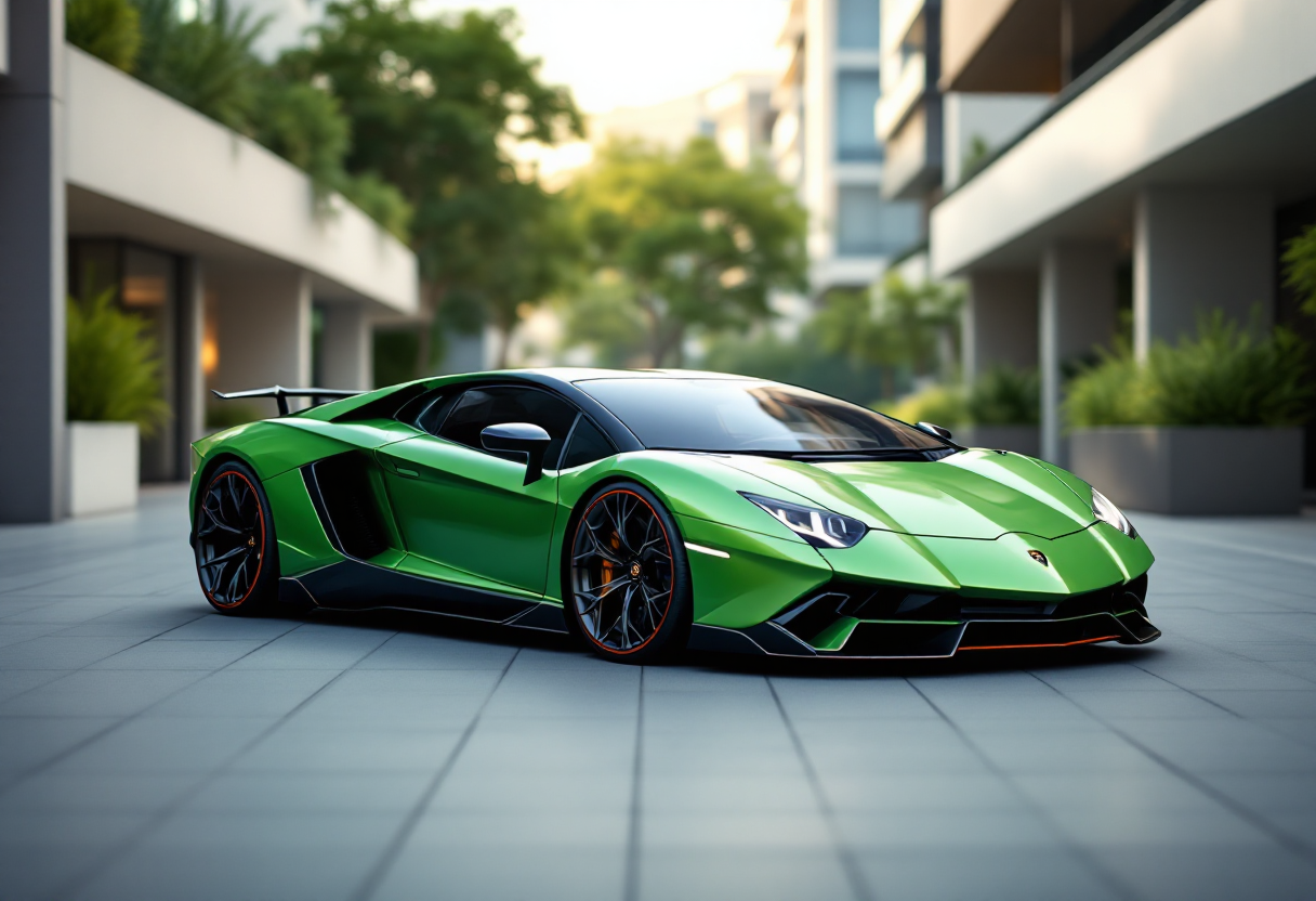 Lamborghini Revuelto con design personalizzato unico