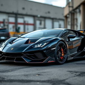 Lamborghini Temerario rossa in pista durante una gara