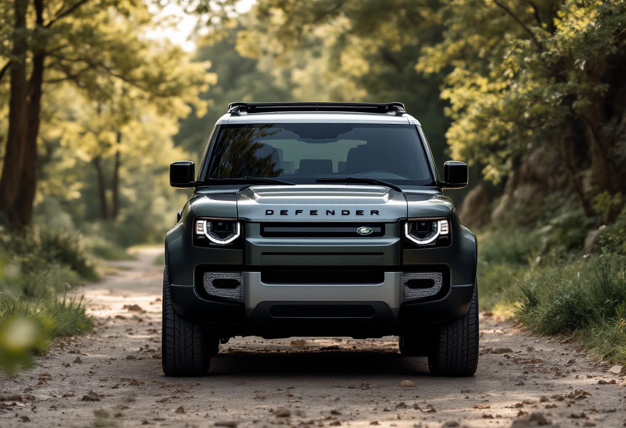Nuovo Land Rover Defender 2026 con design moderno e tecnologia avanzata