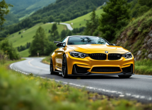 BMW M4 Manhart MH4 900 in azione su pista