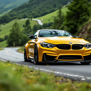 BMW M4 Manhart MH4 900 in azione su pista