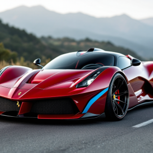Ferrari Purosangue Mansory Pugnator Tricolore in azione