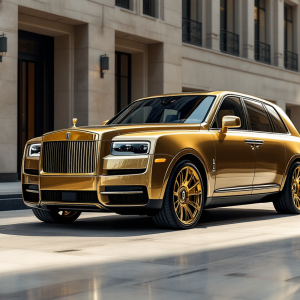 Rolls-Royce Cullinan Linea d'Oro di Mansory