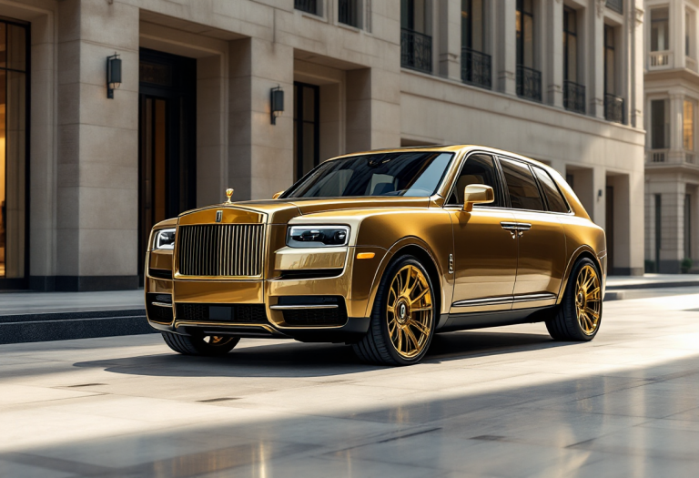 Rolls-Royce Cullinan Linea d'Oro di Mansory