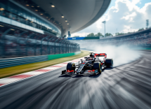 Max Verstappen festeggia la vittoria al GP dell'Emilia Romagna 2025