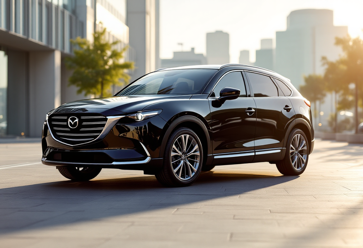 Mazda CX-80, SUV a sette posti con interni eleganti