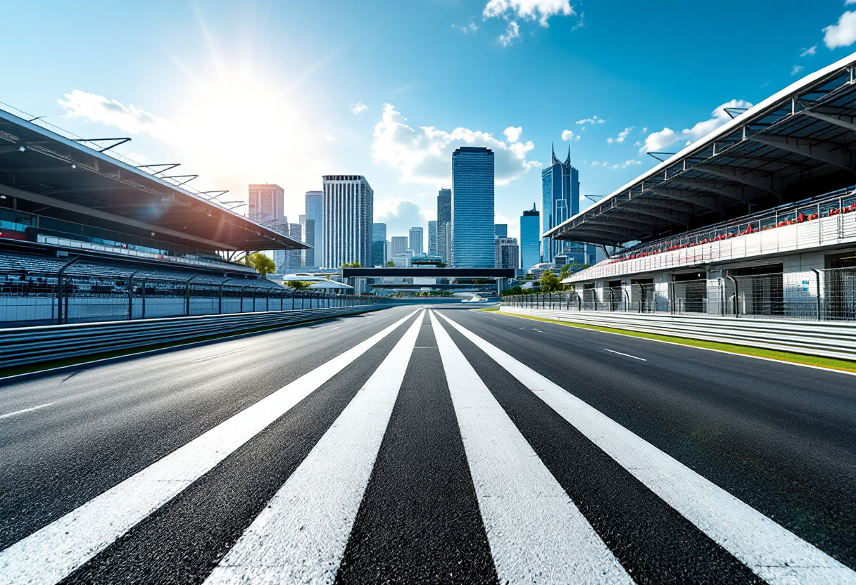 La McLaren festeggia la vittoria al Gran Premio di Miami 2025