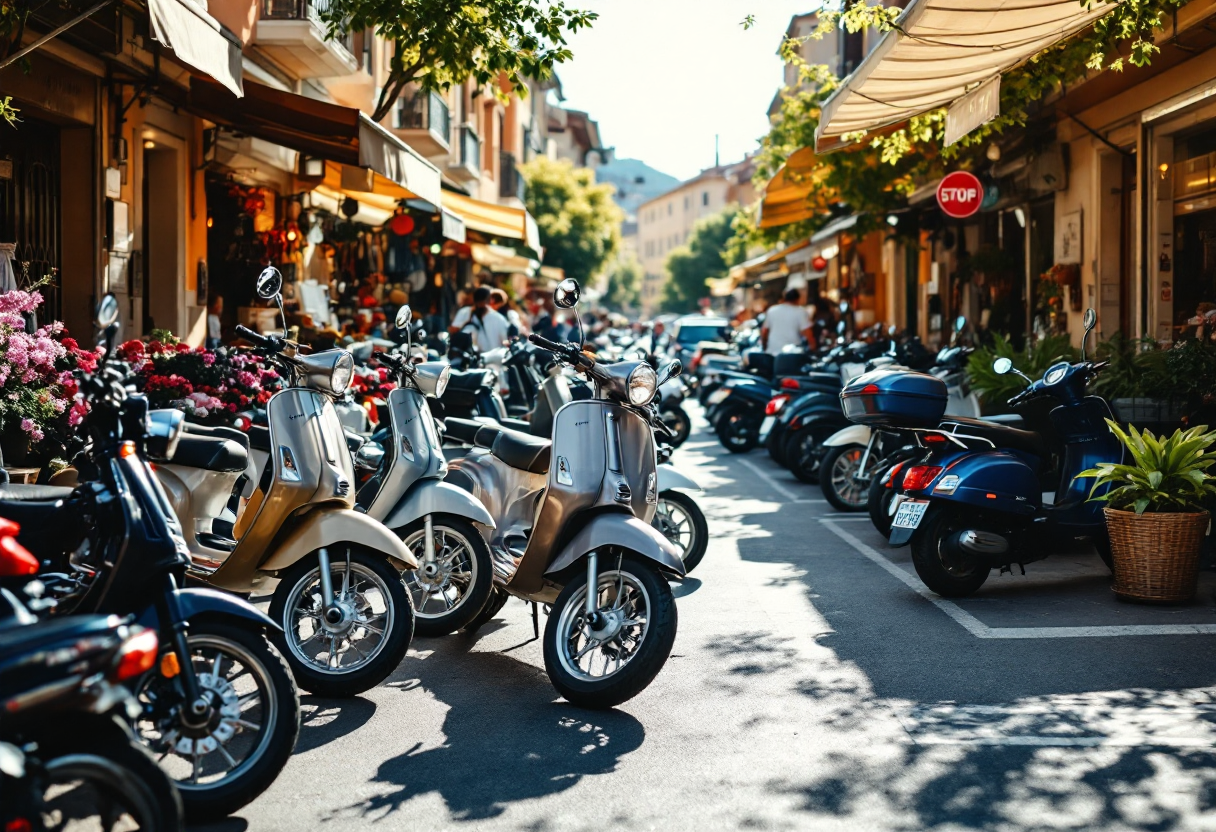 Andamento del mercato di moto e scooter in Italia ad aprile 2025