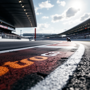 Piloti MotoGP in azione durante il Gran Premio di Gran Bretagna 2025