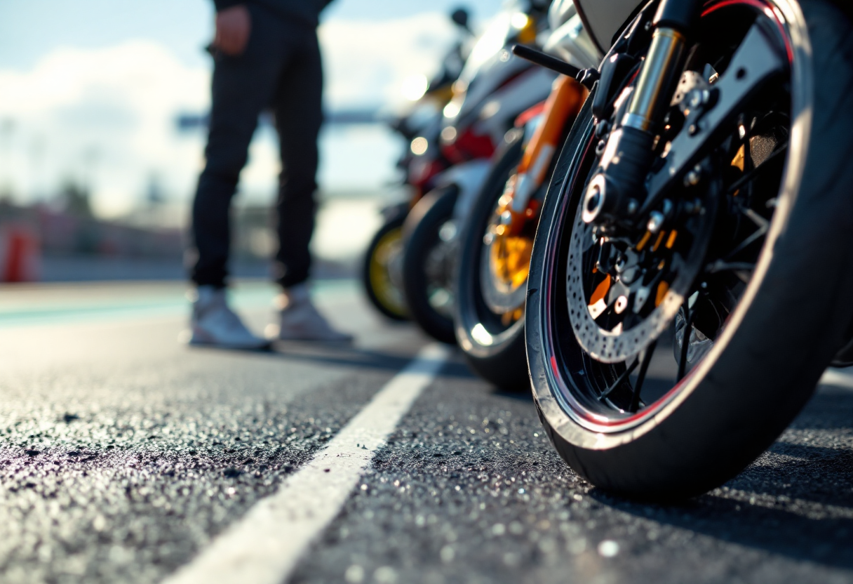 Prove delle nuove moto Aprilia e Yamaha del 2025