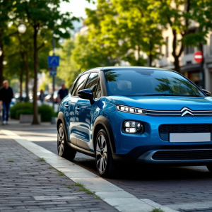 Immagine della nuova Citroen C3 con design audace