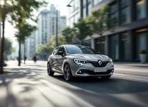 La nuova Lancia Ypsilon HF in un contesto urbano moderno