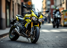 Triumph Speed Triple 1200 RX in esposizione