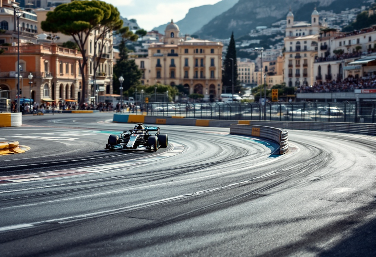 Oliver Rowland festeggia la vittoria all'E-Prix di Monaco 2025