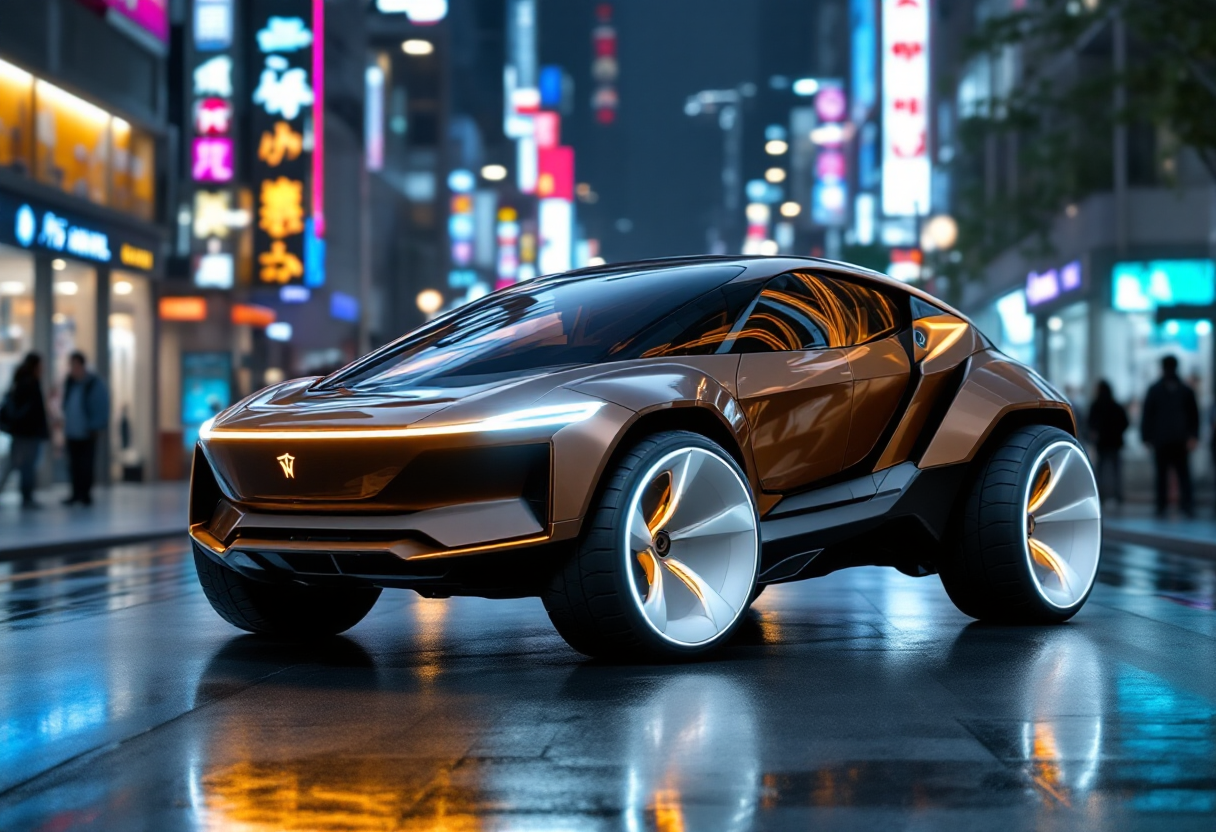 Omoda 3, crossover elettrico cinese per giovani