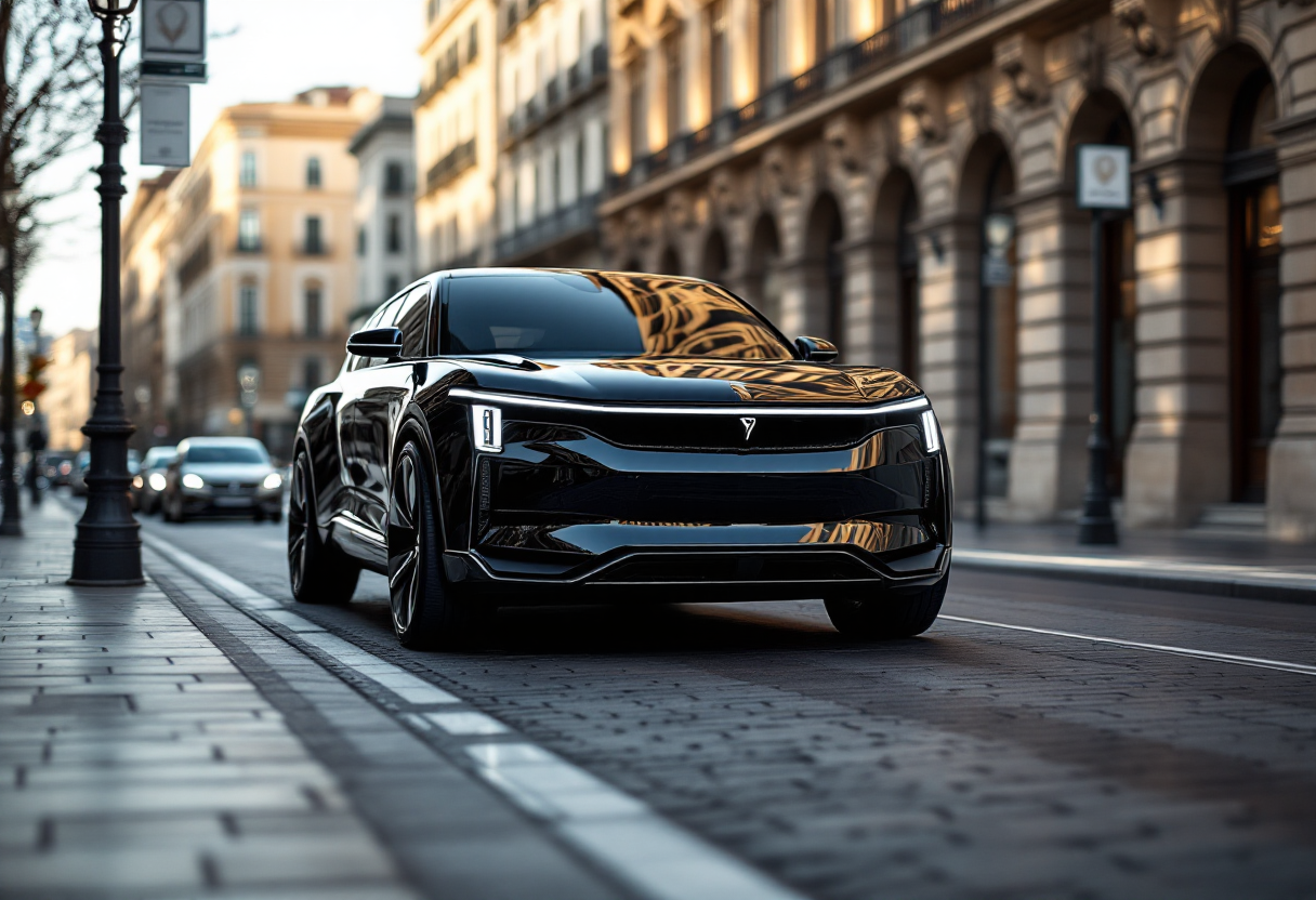 Omoda 9, SUV ibrido, design moderno e prestazioni elevate