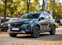Concept Opel Frontera Gravel in un ambiente offroad