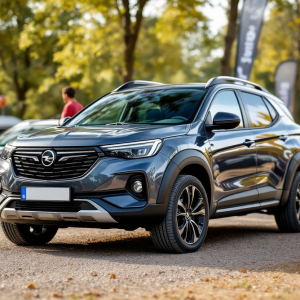 Concept Opel Frontera Gravel in un ambiente offroad