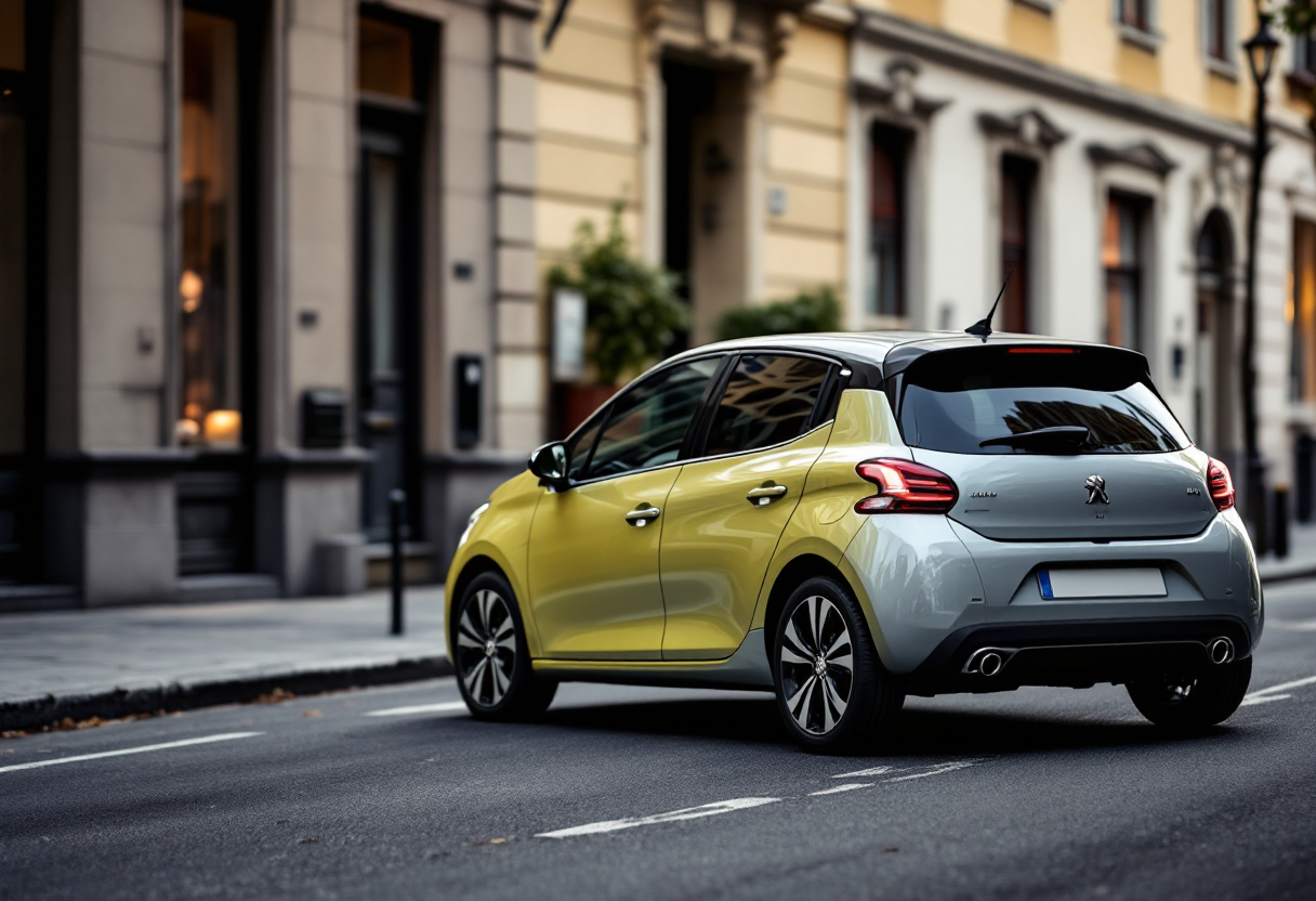 Peugeot 208 in promozione per il mercato europeo