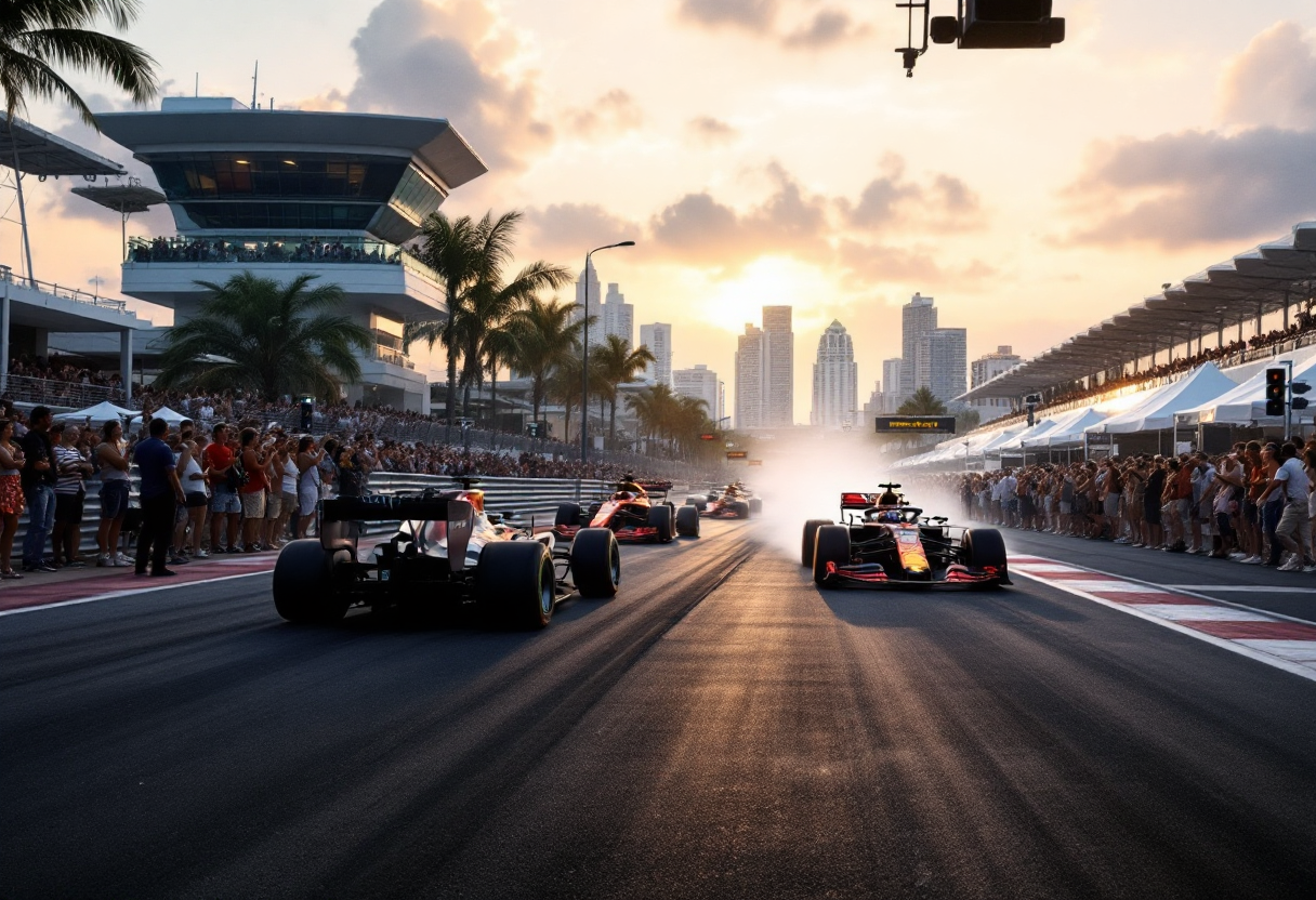 Oscar Piastri in testa alla classifica del Gran Premio di Miami 2025