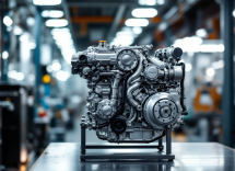 Logo Stellantis e motori PureTech in evidenza