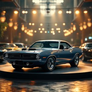 Plymouth Barracuda B0 in un contesto storico delle muscle car