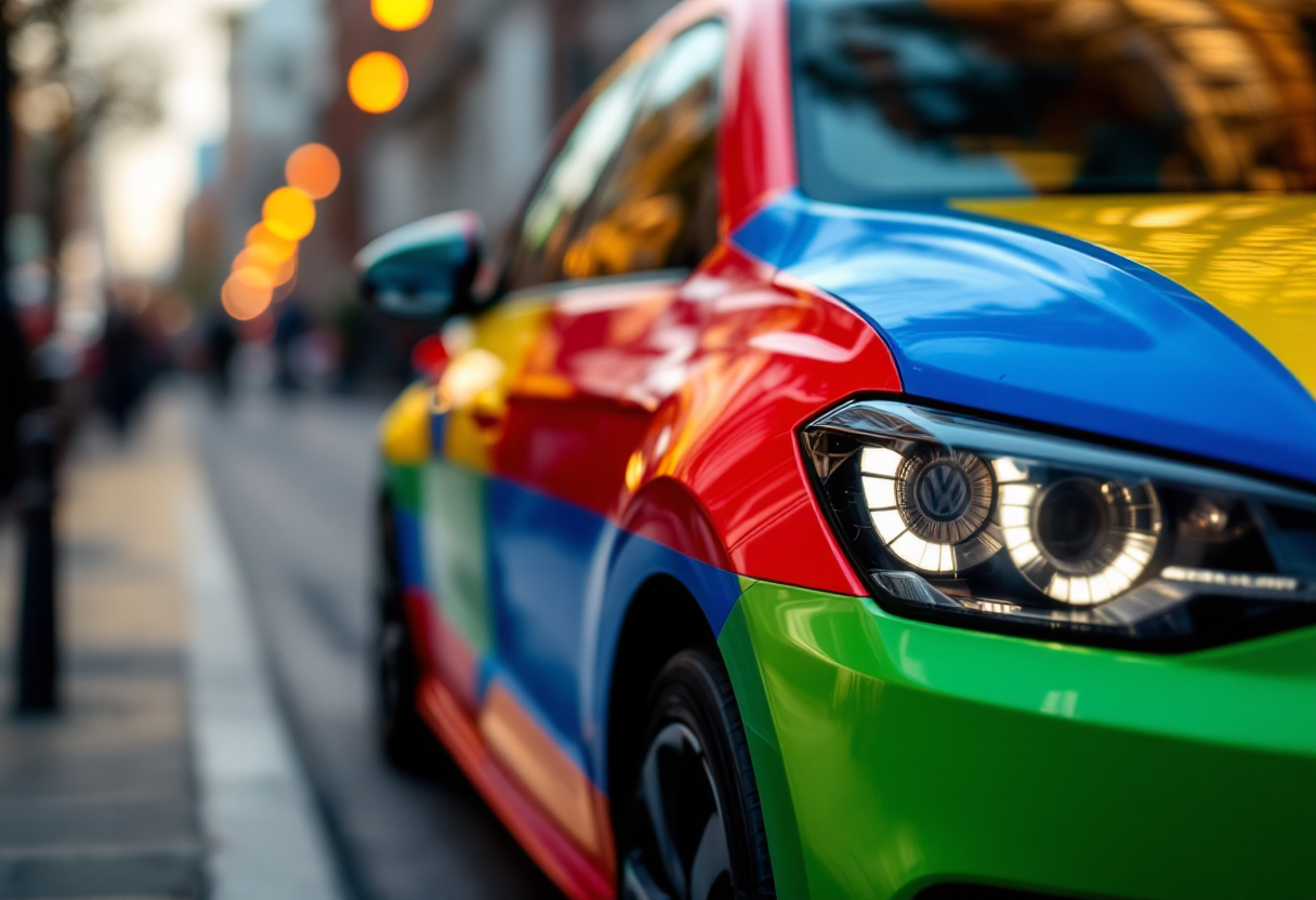 Volkswagen Polo Harlequin in diverse colorazioni vivaci